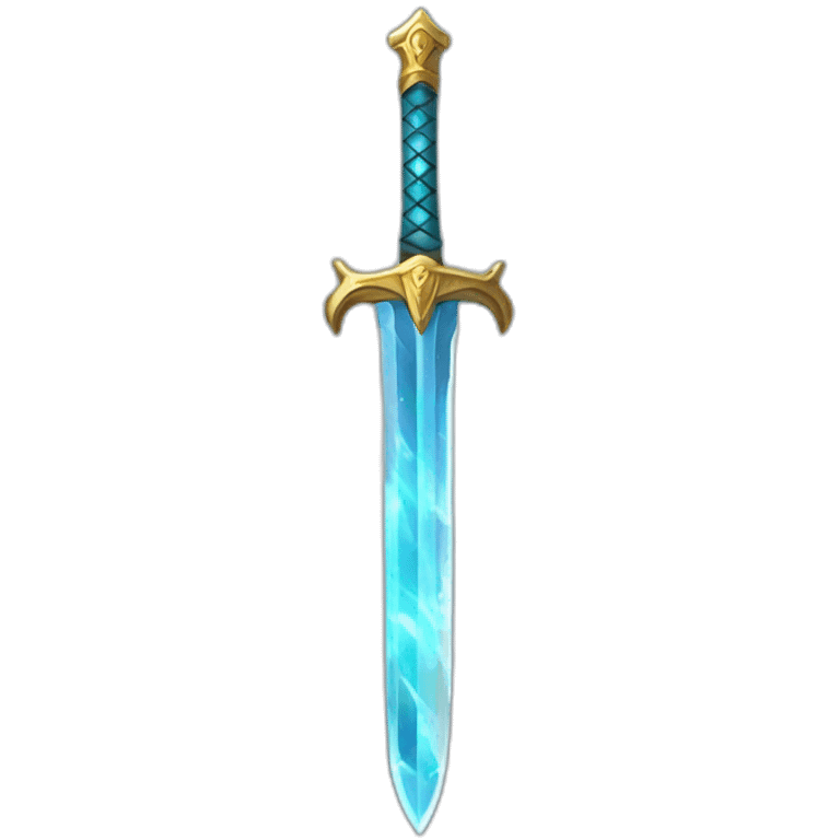 magical glass sword emoji