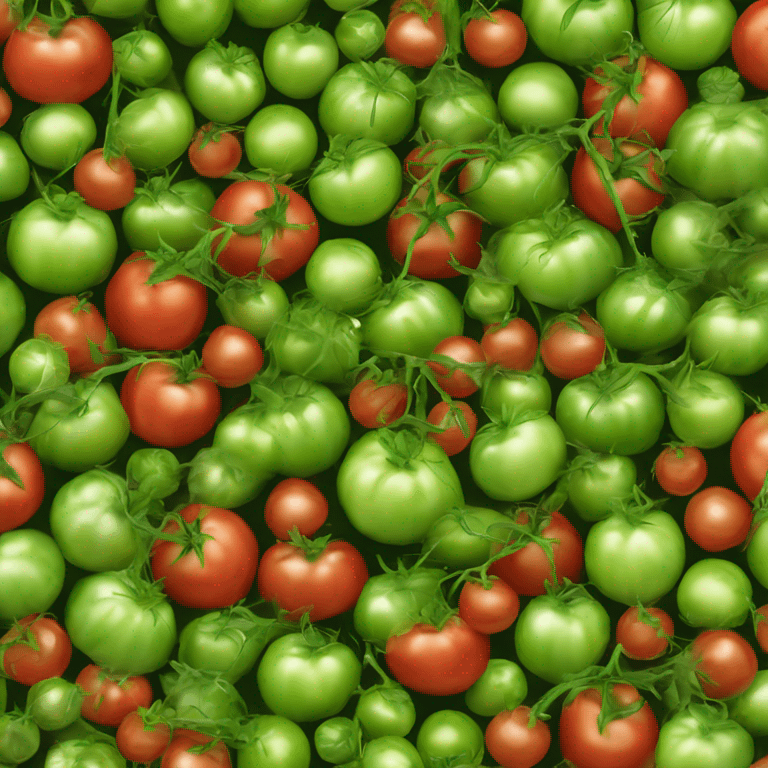 I need tomatoes but i need it green to be green tomatoes emoji