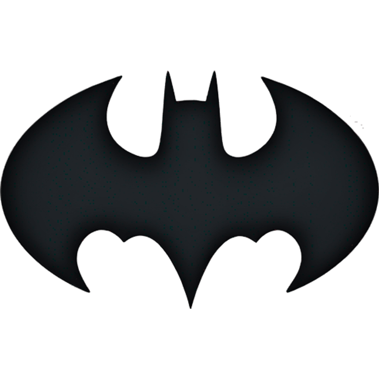 Batman symbol emoji