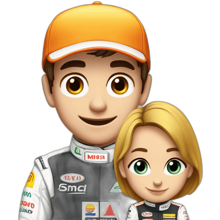 Charle Leclerc in formula 1 emoji