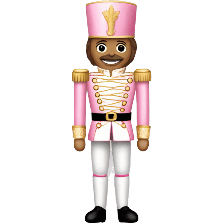 Light pink nutcracker emoji