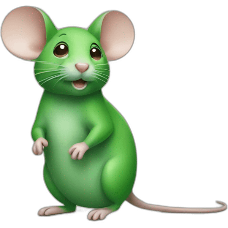 green mouse emoji