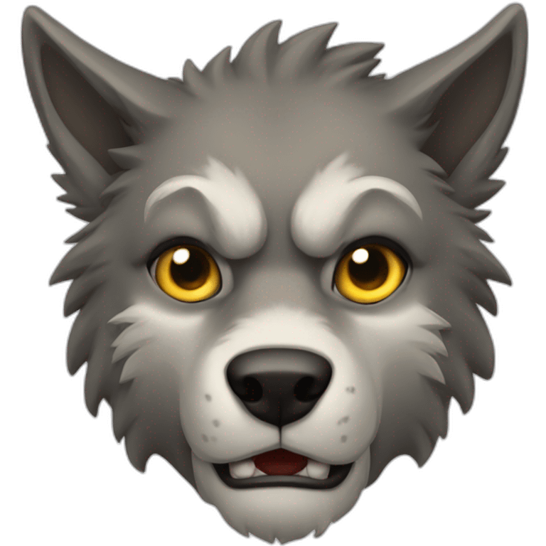 Loup garou emoji