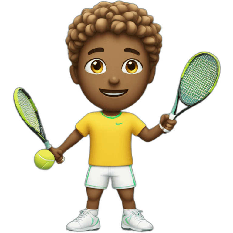 Tennis champion emoji