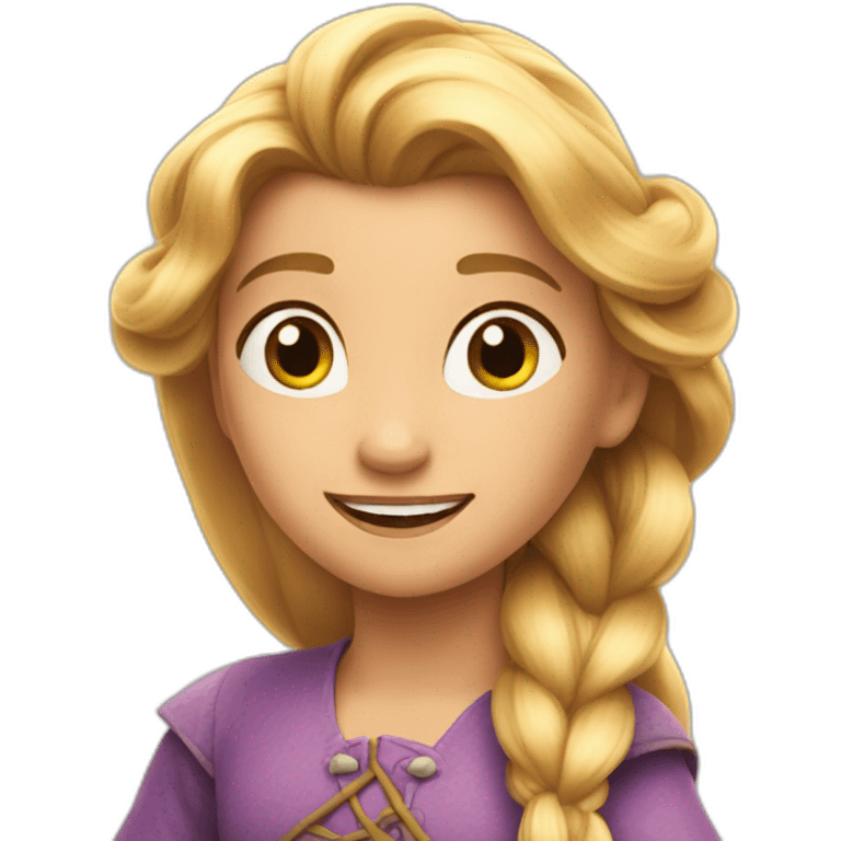 Raiponce emoji