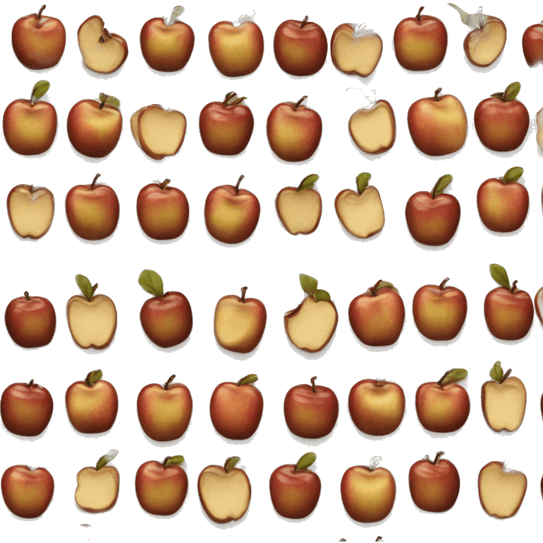 caramelized apple emoji