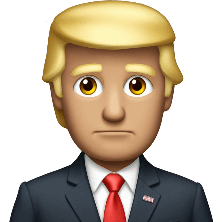 Donald trump enojado emoji