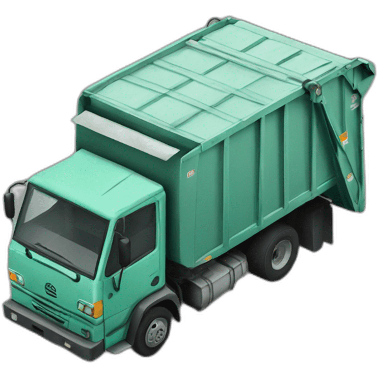 garbage truck emoji