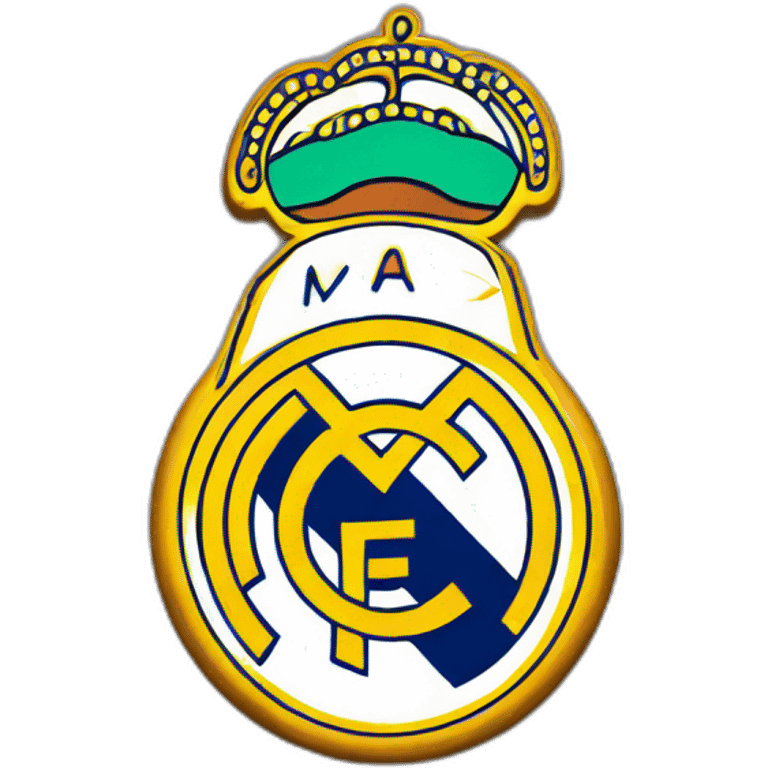 Real Madrid badge emoji