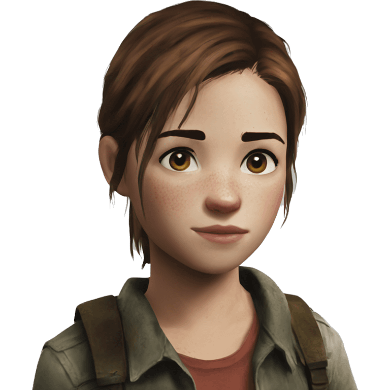 Ellie the last of us Little bit dezoom emoji