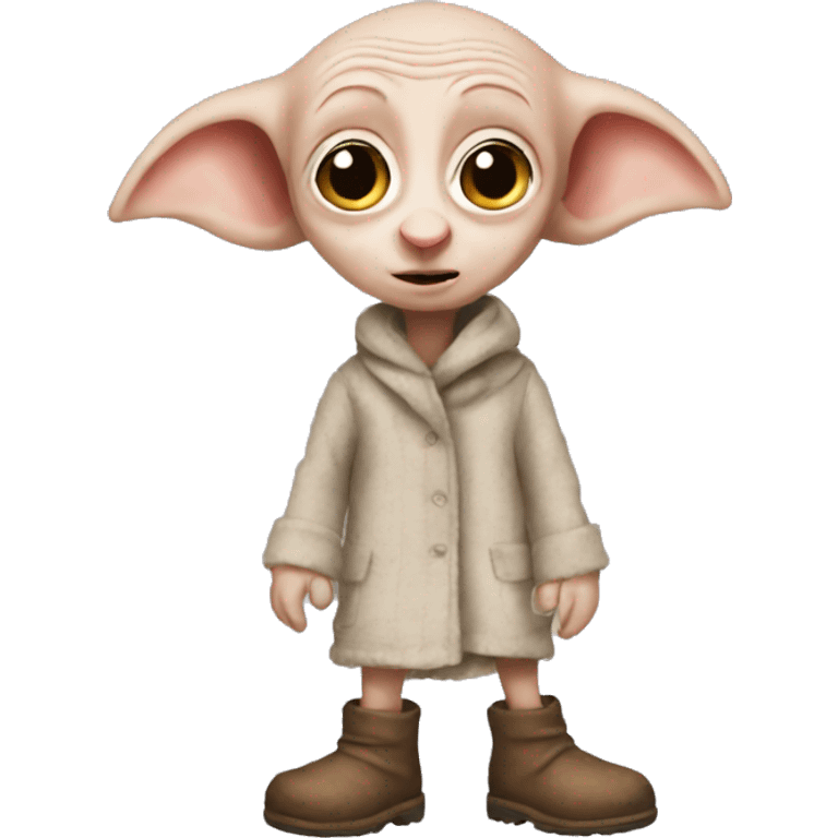 Dobby with uggs emoji