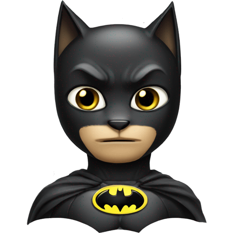 batman cat  emoji