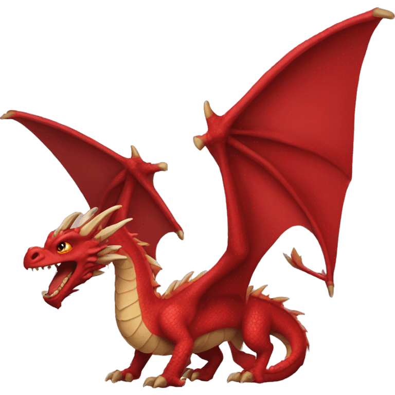 Red dragon emoji