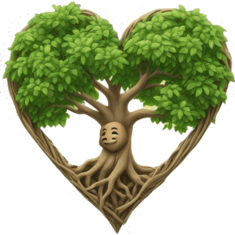 Tree of life heart emoji