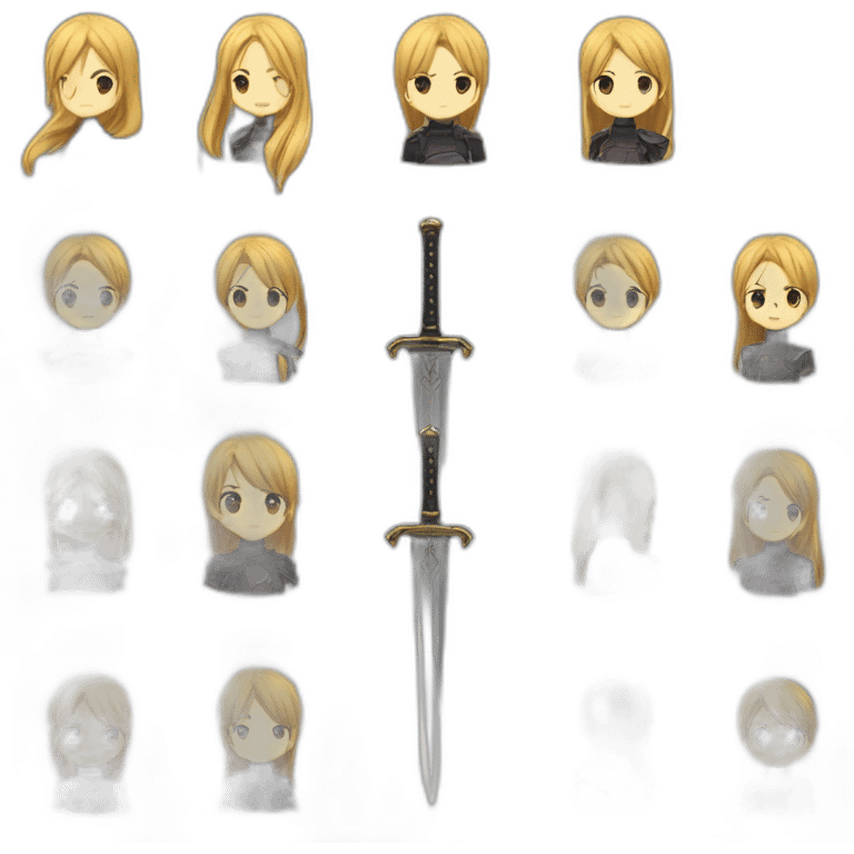 kirio sword art onlinee emoji