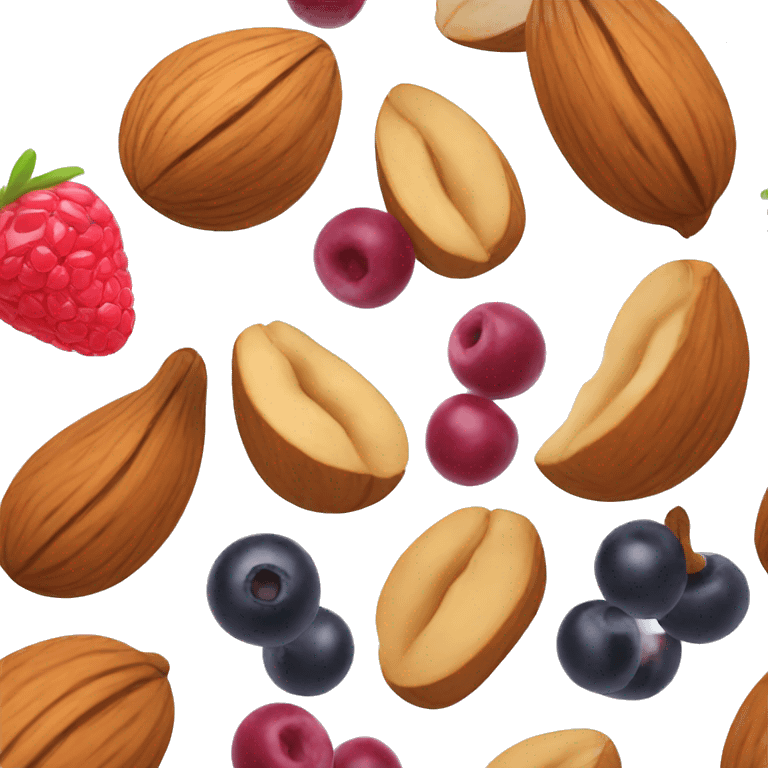 nuts and berries emoji