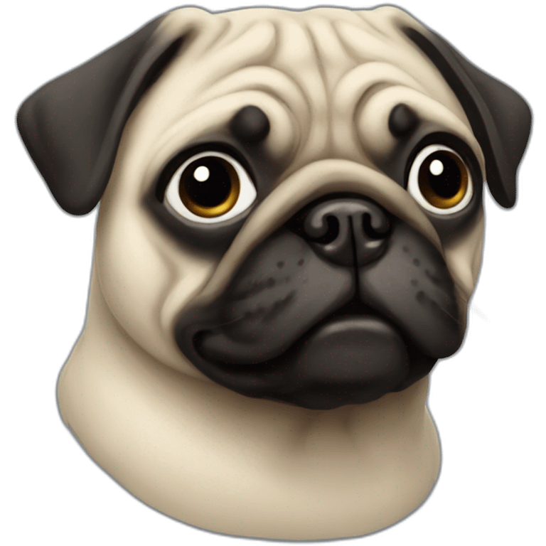 Pug emoji