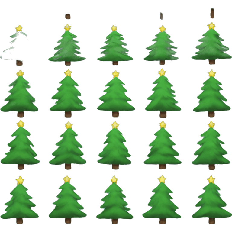 christmas tree aesthetic  emoji