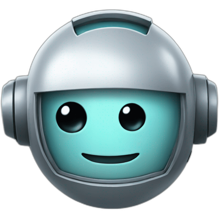 robot-smilING emoji