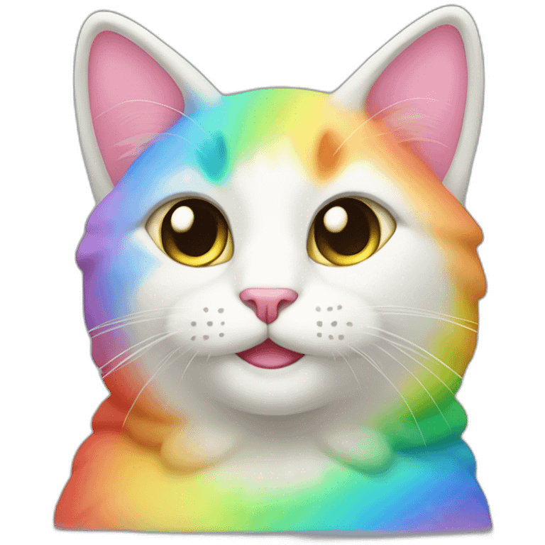 Raimbow cat emoji