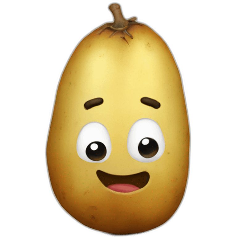 a potatoe emoji