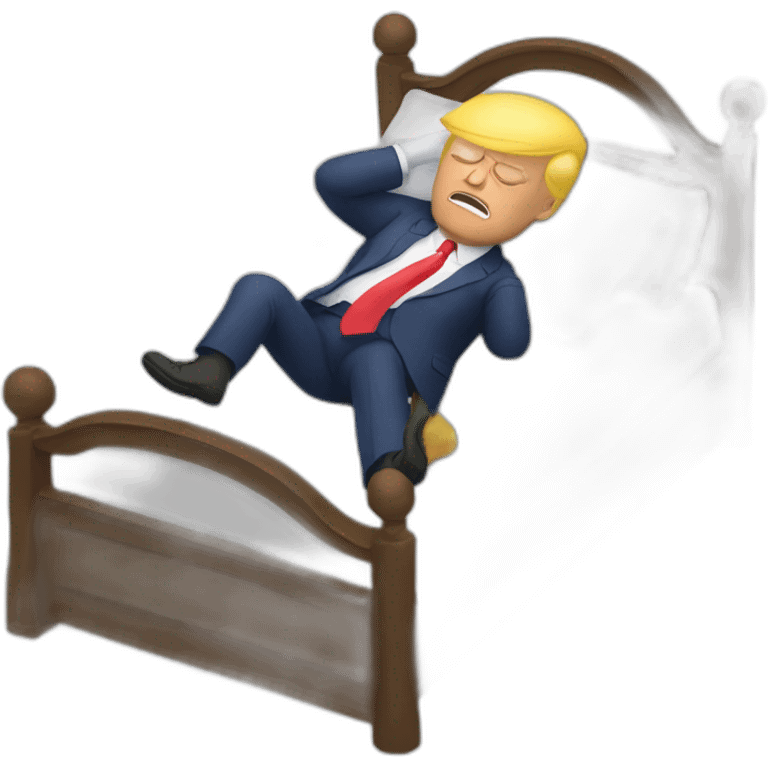 Donald Trump qui dort emoji