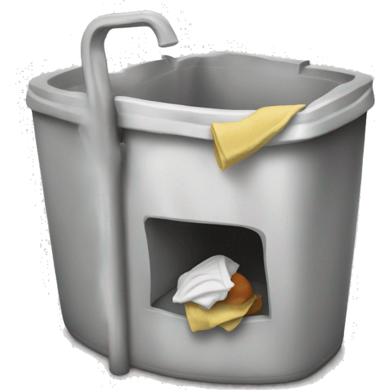 the waste stall in the bathroom emoji