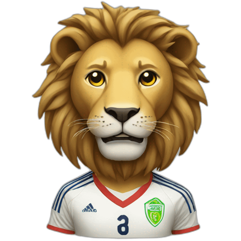 soccer lion emoji