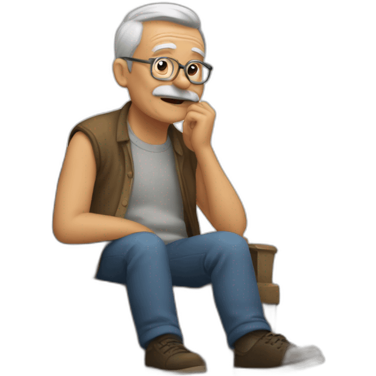 Mon pere disparu  emoji