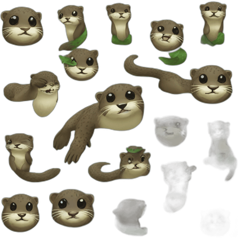 loutre loutre zoro de one piece emoji