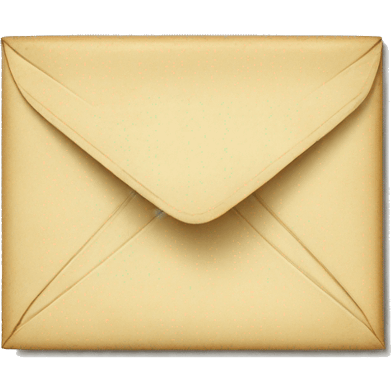 Vintage envelope emoji