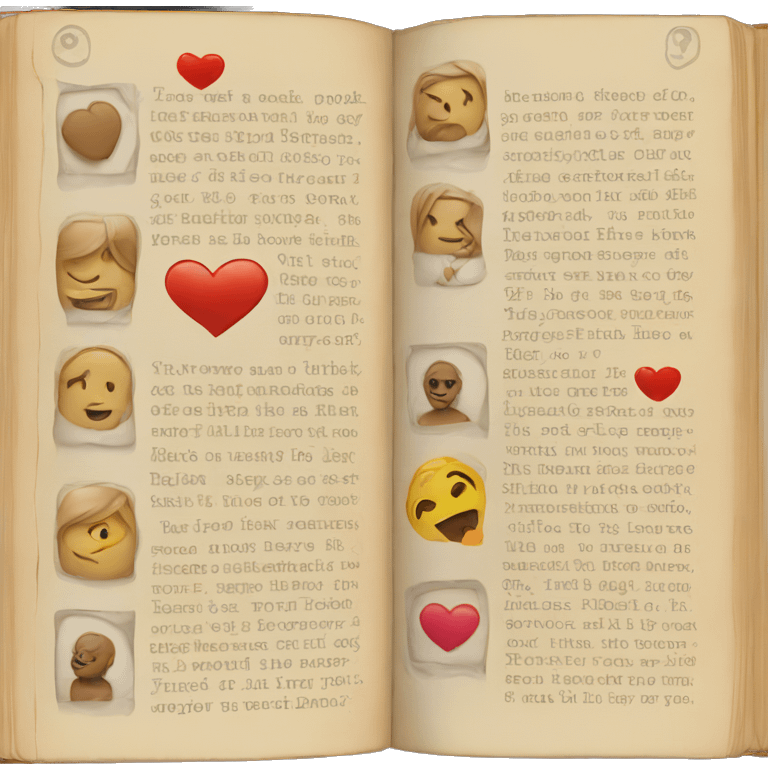 Love book emoji