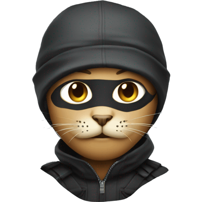 Cat robber emoji