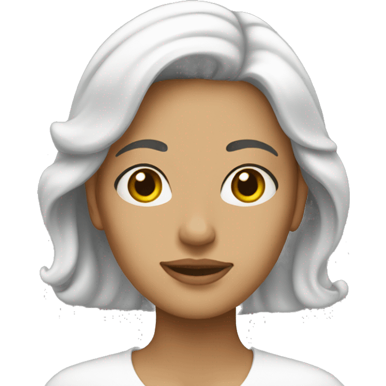 Mujer blanca emoji