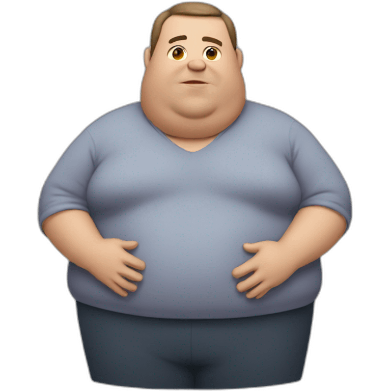 fat man emoji