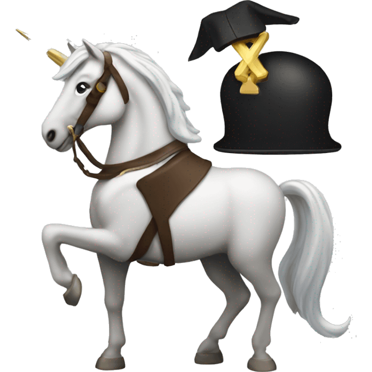 Judge on unicorn emoji