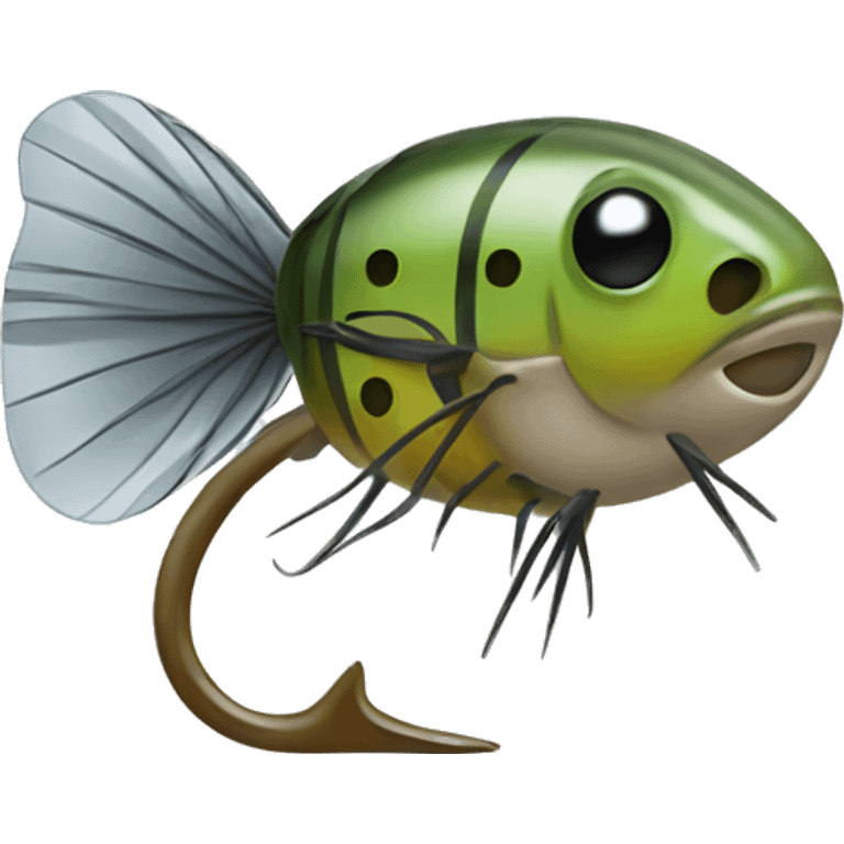 Fly fishing emoji