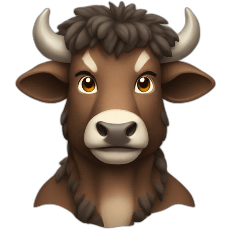 male tauros emoji