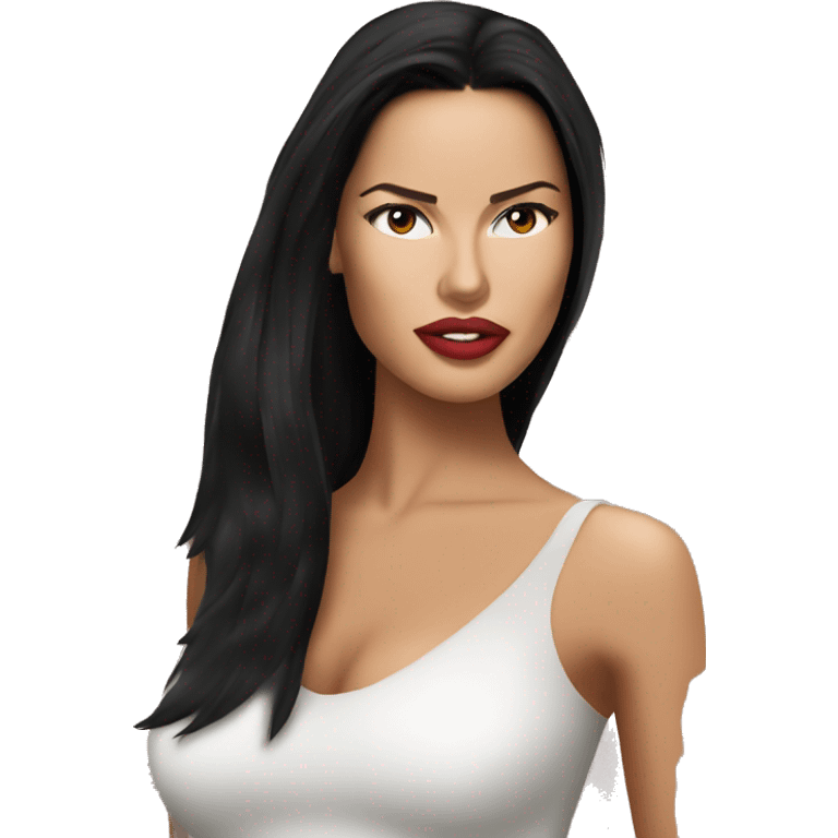 Adriana lima  emoji