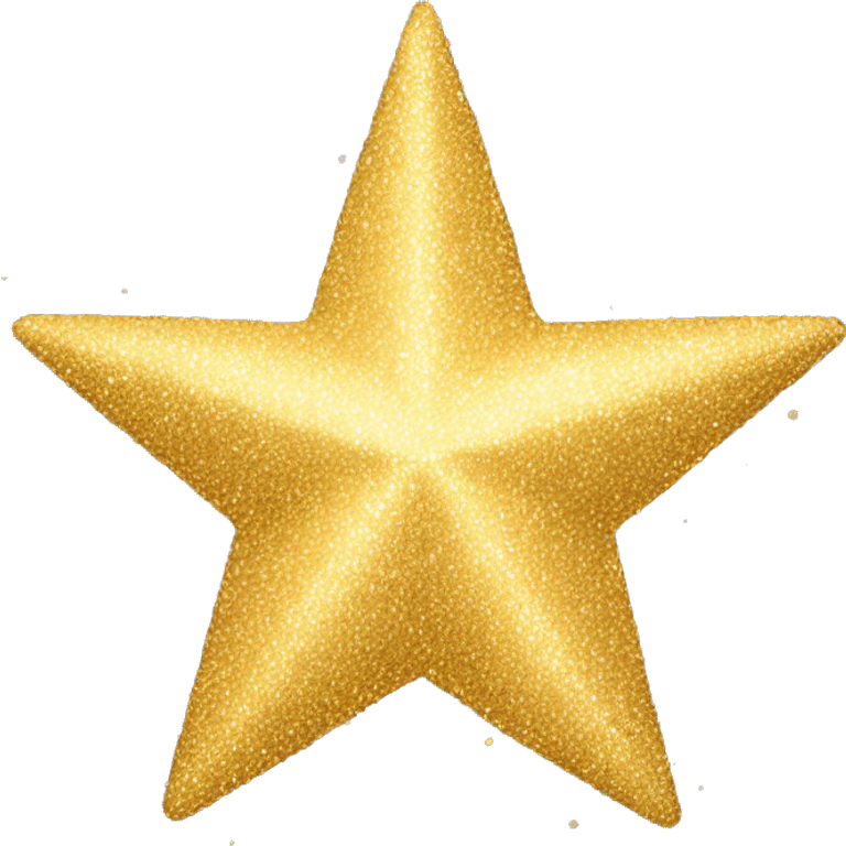 gold sparkle star emoji