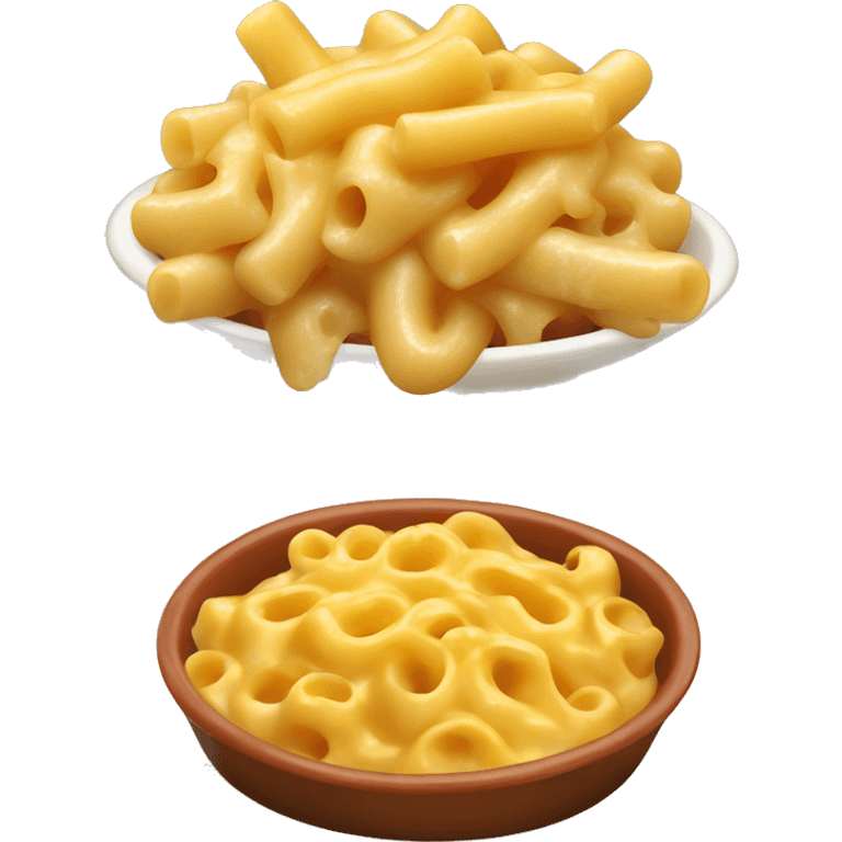 mac n cheese with sausage  emoji