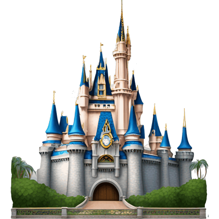 Walt Disney World magic Kingdom castle  emoji