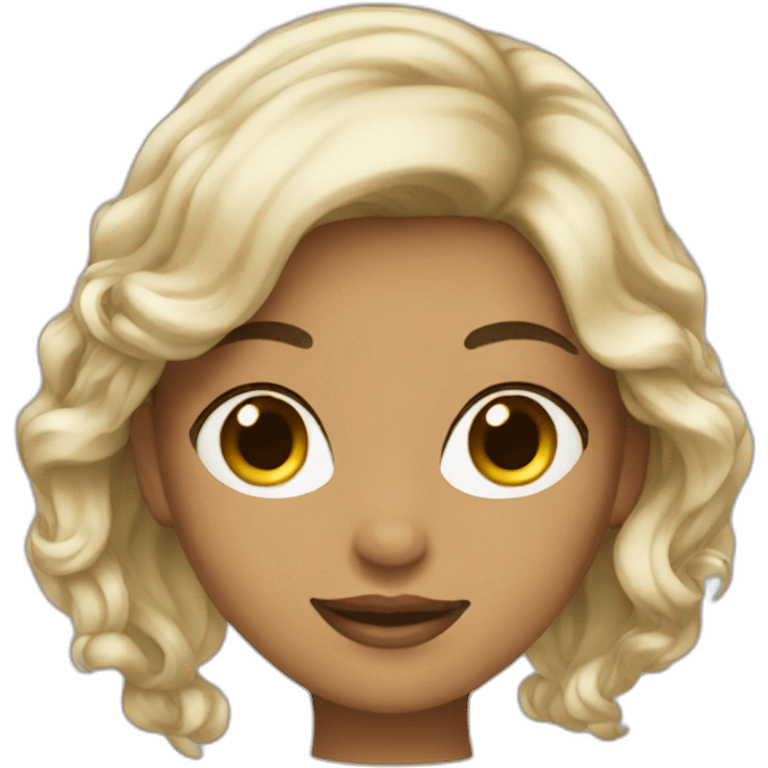 Beautiful woman emoji