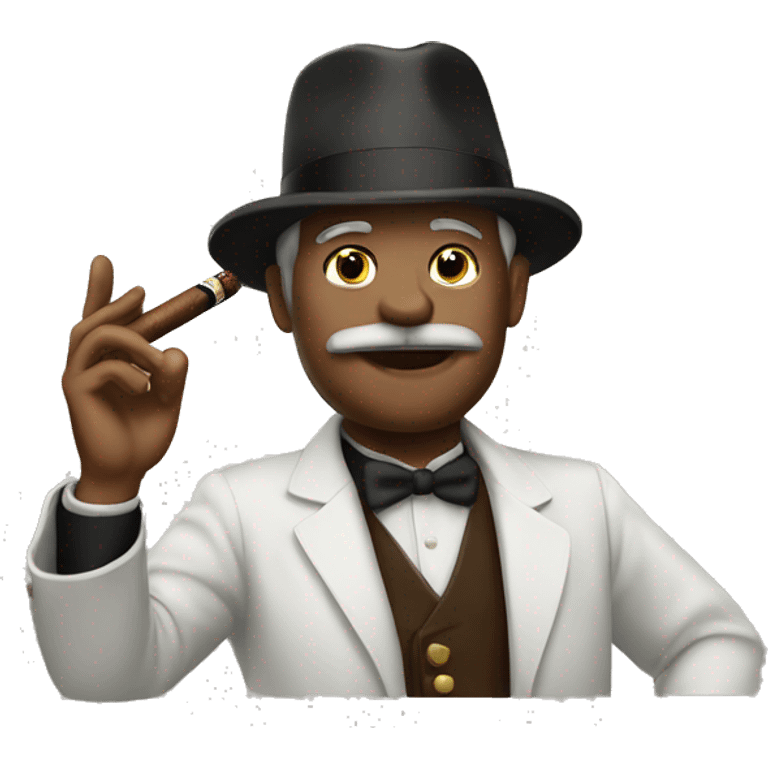 Smoking cigar master  emoji