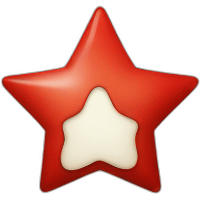 Red star emoji