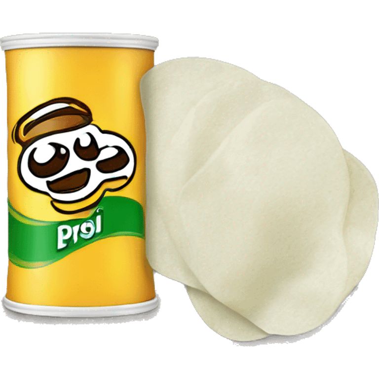 sour cream and onion Pringles emoji emoji