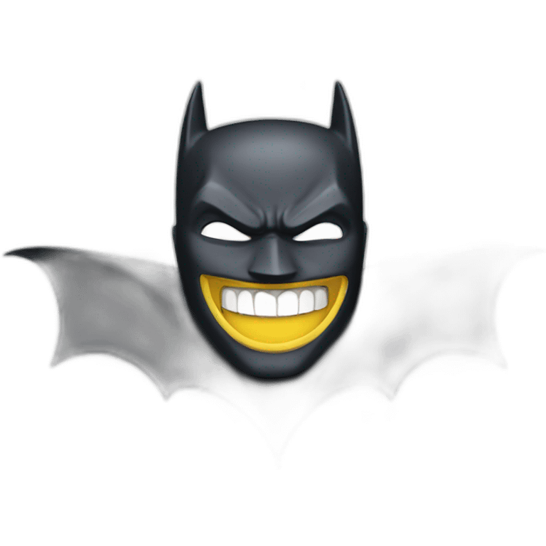 batman laughing emoji