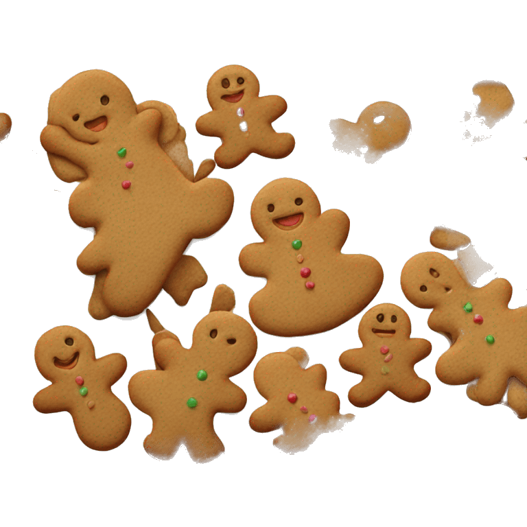 gingerbread cookie emoji