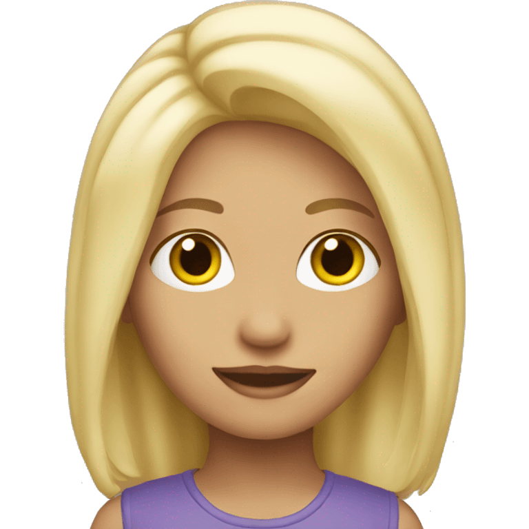 Blonde Girl emoji