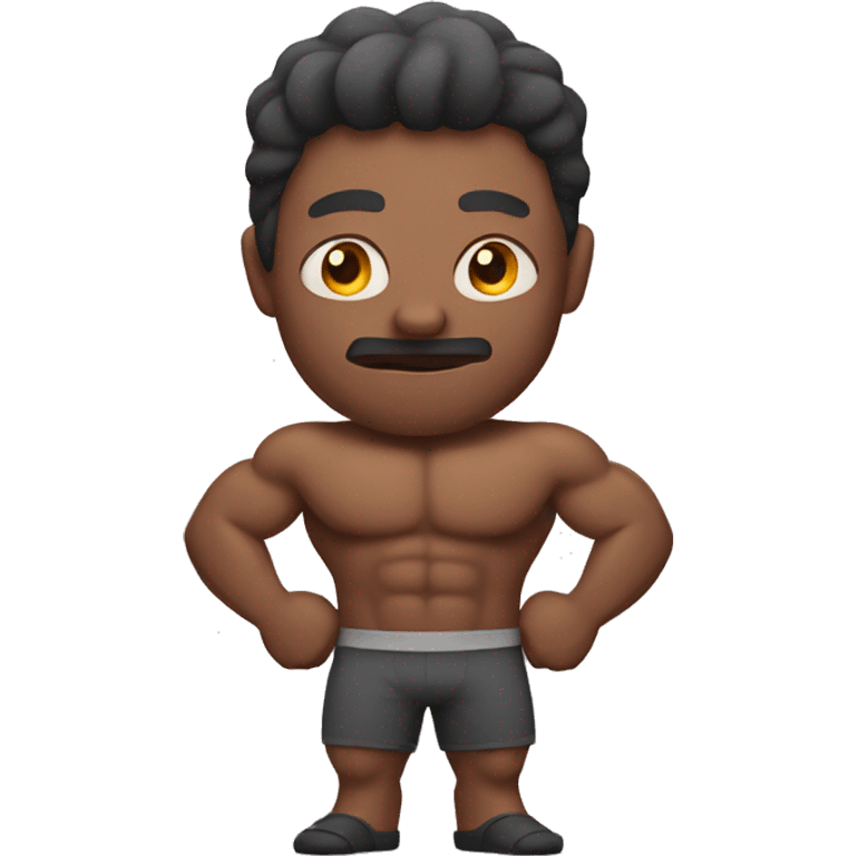 man with muscles emoji